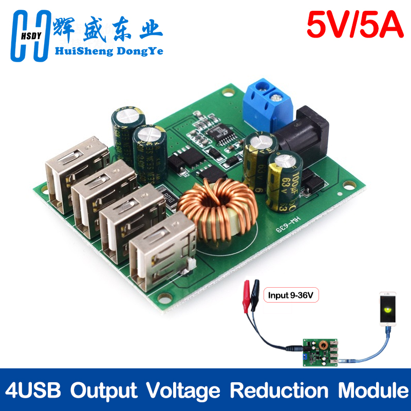 Programmable Dc Power Supply 60V 5A - DC DC 7V-60V do 5V 5A