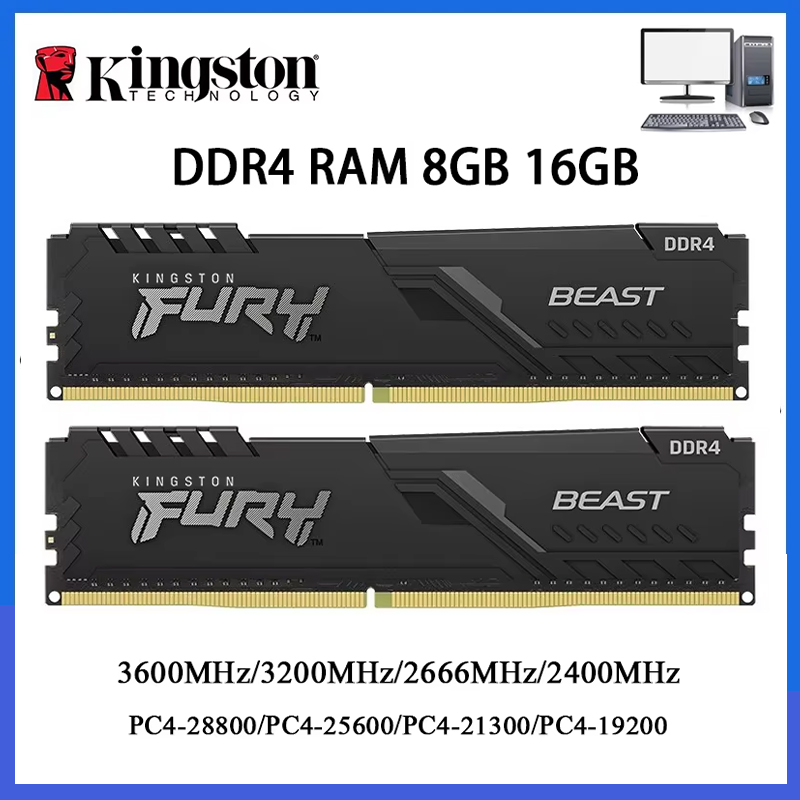 Khadas Vim4 8Gb - Pamięć RAM DDR4 Kingston BEAST 3200MHz