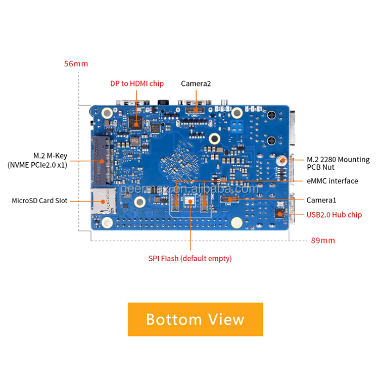 Płytki rozwojowe Orange Pi 5 P – Orange Pi 5 Plus 16Gb recenzja i cena